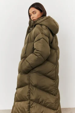 Longline Puffer Jacket