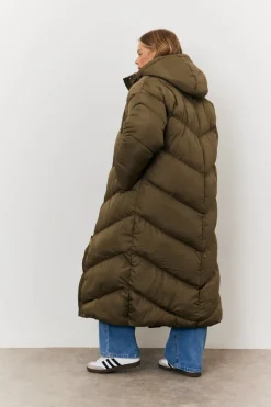 Longline Puffer Jacket