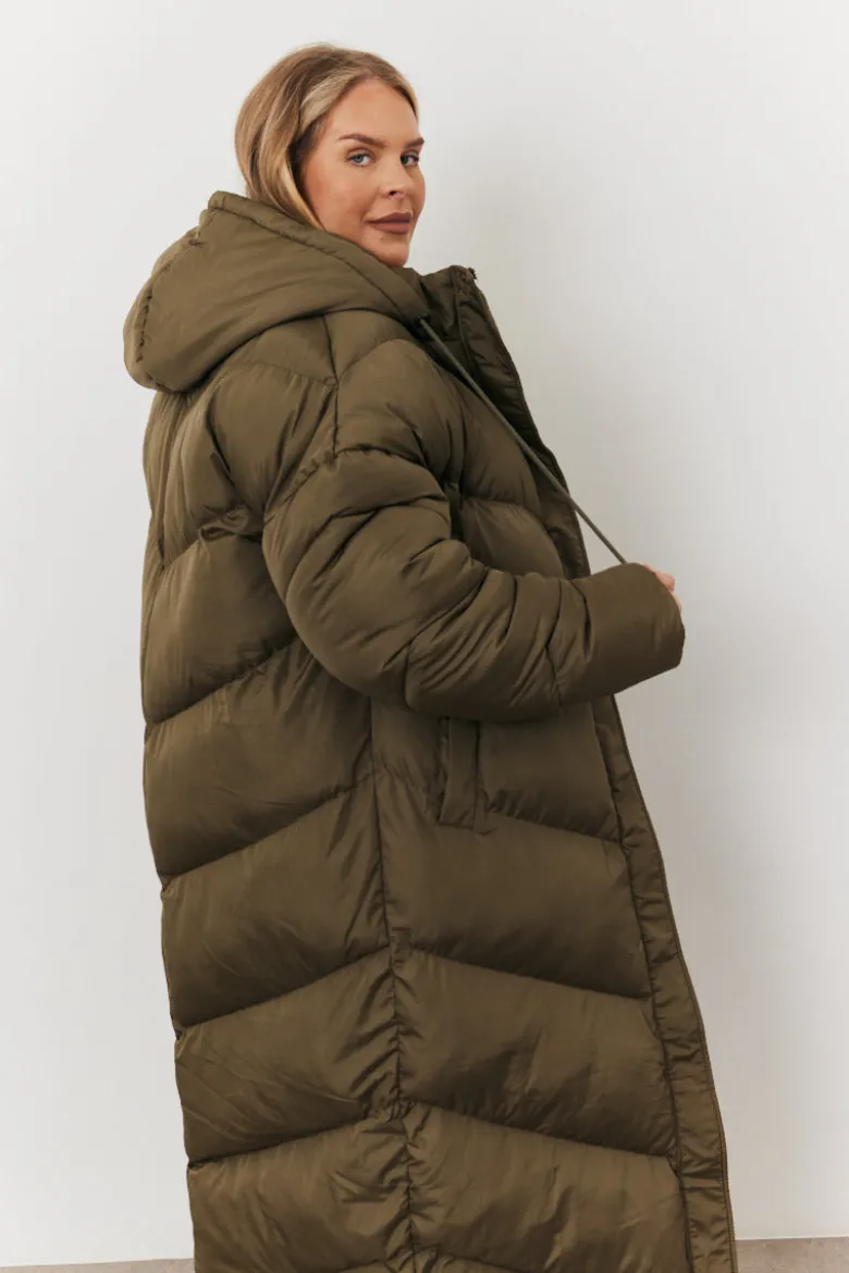 Longline Puffer Jacket