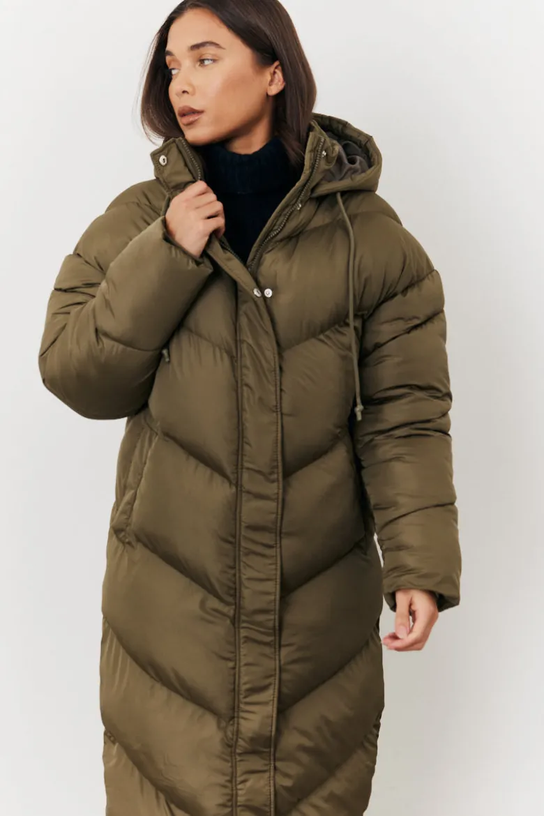 Longline Puffer Jacket
