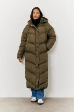Longline Puffer Jacket