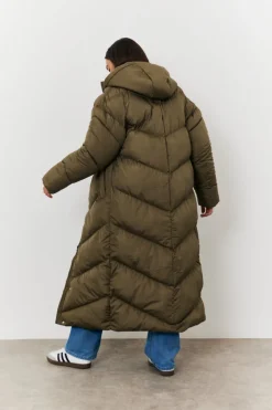 Longline Puffer Jacket