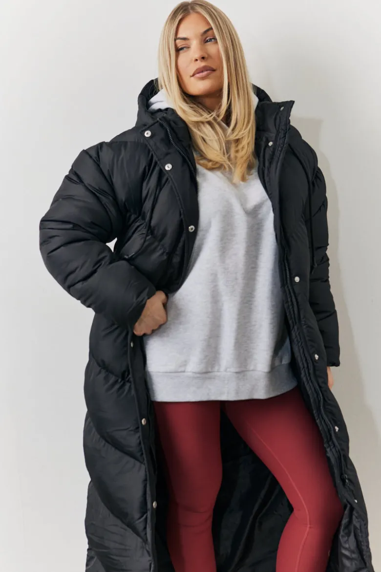 Longline Puffer Jacket