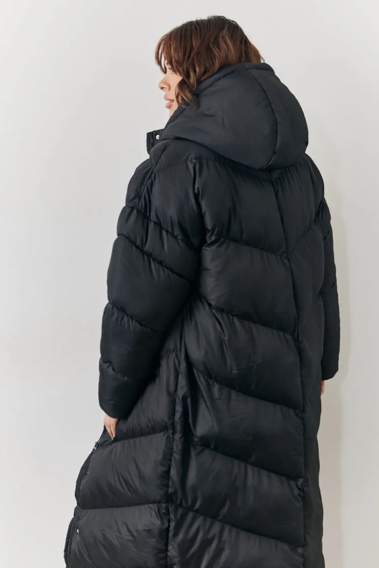 Longline Puffer Jacket