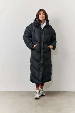 Longline Puffer Jacket