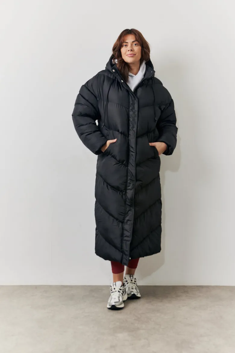 Longline Puffer Jacket