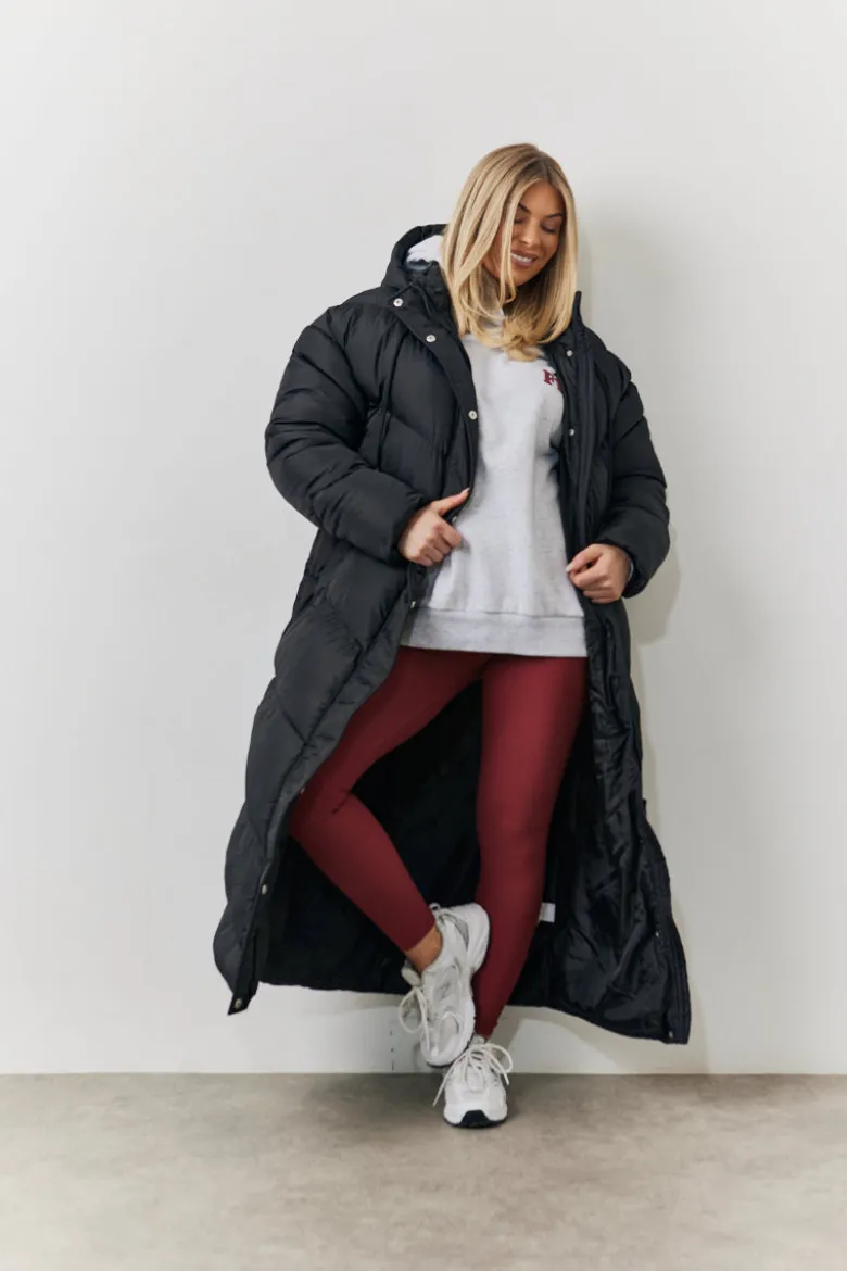 Longline Puffer Jacket