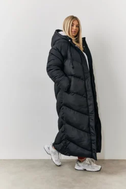 Longline Puffer Jacket