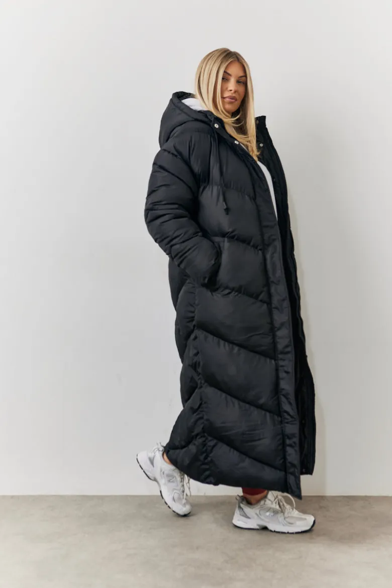 Longline Puffer Jacket