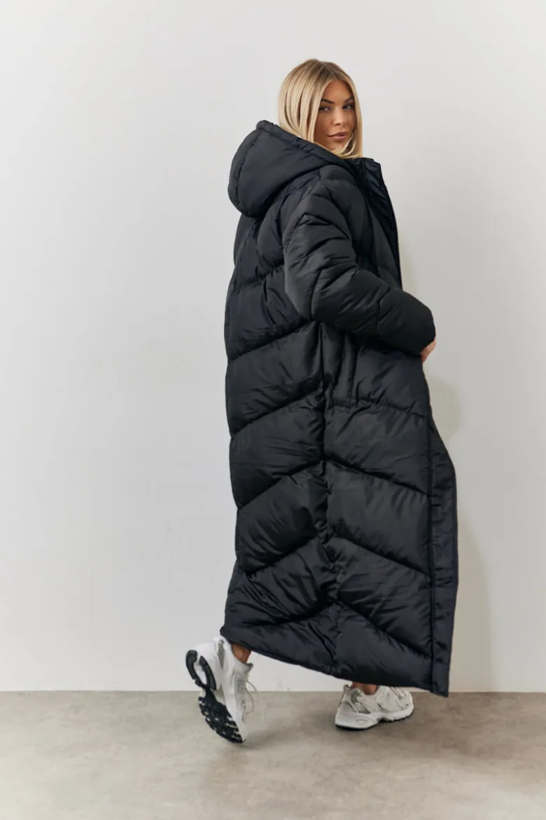 Longline Puffer Jacket