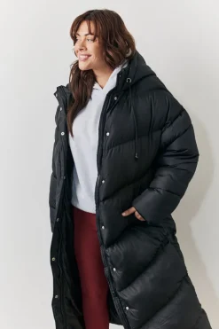 Longline Puffer Jacket