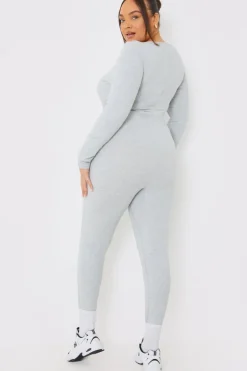 Long Sleeve Scoop Neck Unitard