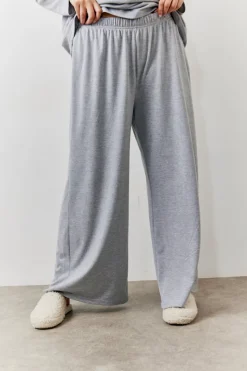 Long Sleeve Top and Trouser Slogan PJ Set