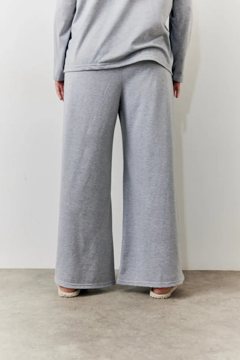 Long Sleeve Top and Trouser Slogan PJ Set