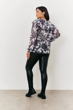 Maternity Leather Look Legging