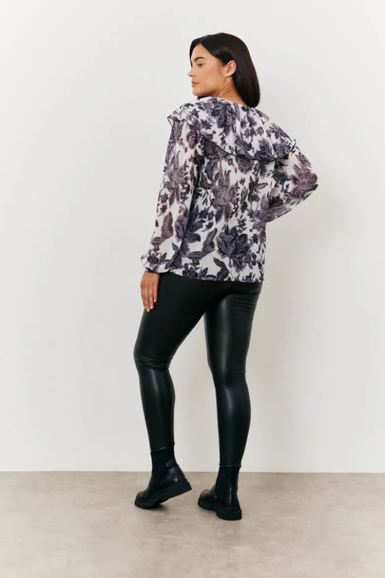 Maternity Leather Look Legging