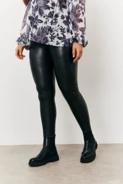 Maternity Leather Look Legging