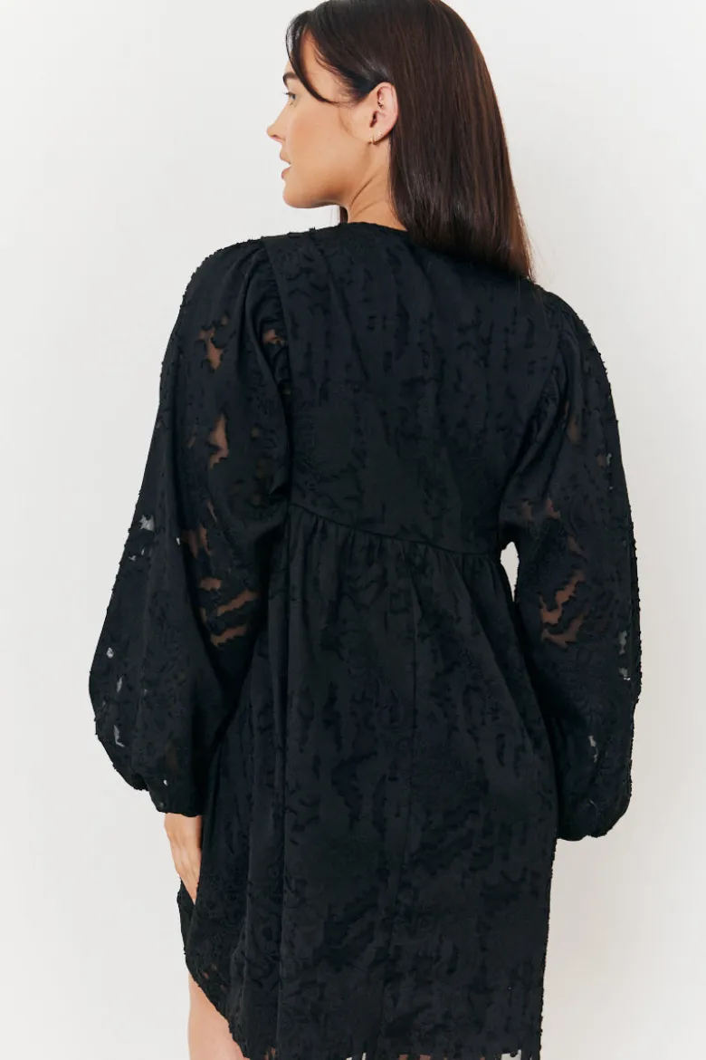 Maternity Tie Detail Smock Dress