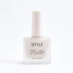Matte Nail Varnish Bone White