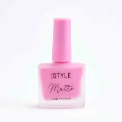 Matte Nail Varnish Flaming Pink
