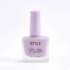 Matte Nail Varnish Lilac to go