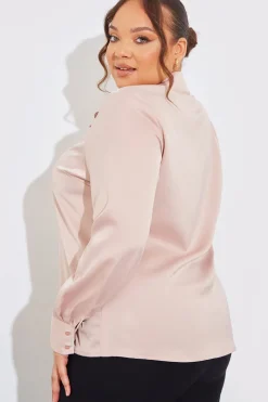 Matte Satin Blouse