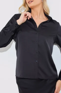 Matte Satin Blouse