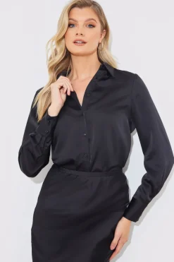 Matte Satin Blouse