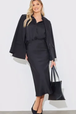 Matte Satin Blouse