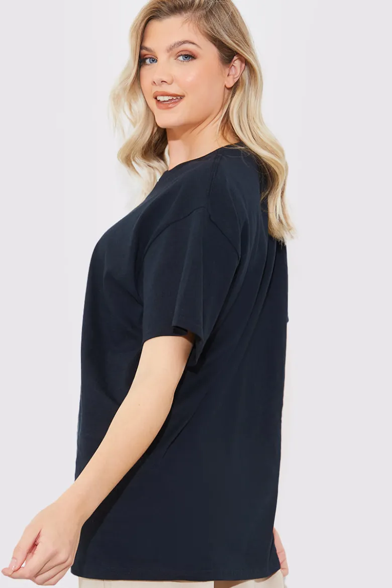 Minimalist Paris Slogan T Shirt