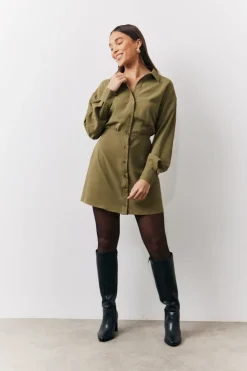 Mini Shirt Dress
