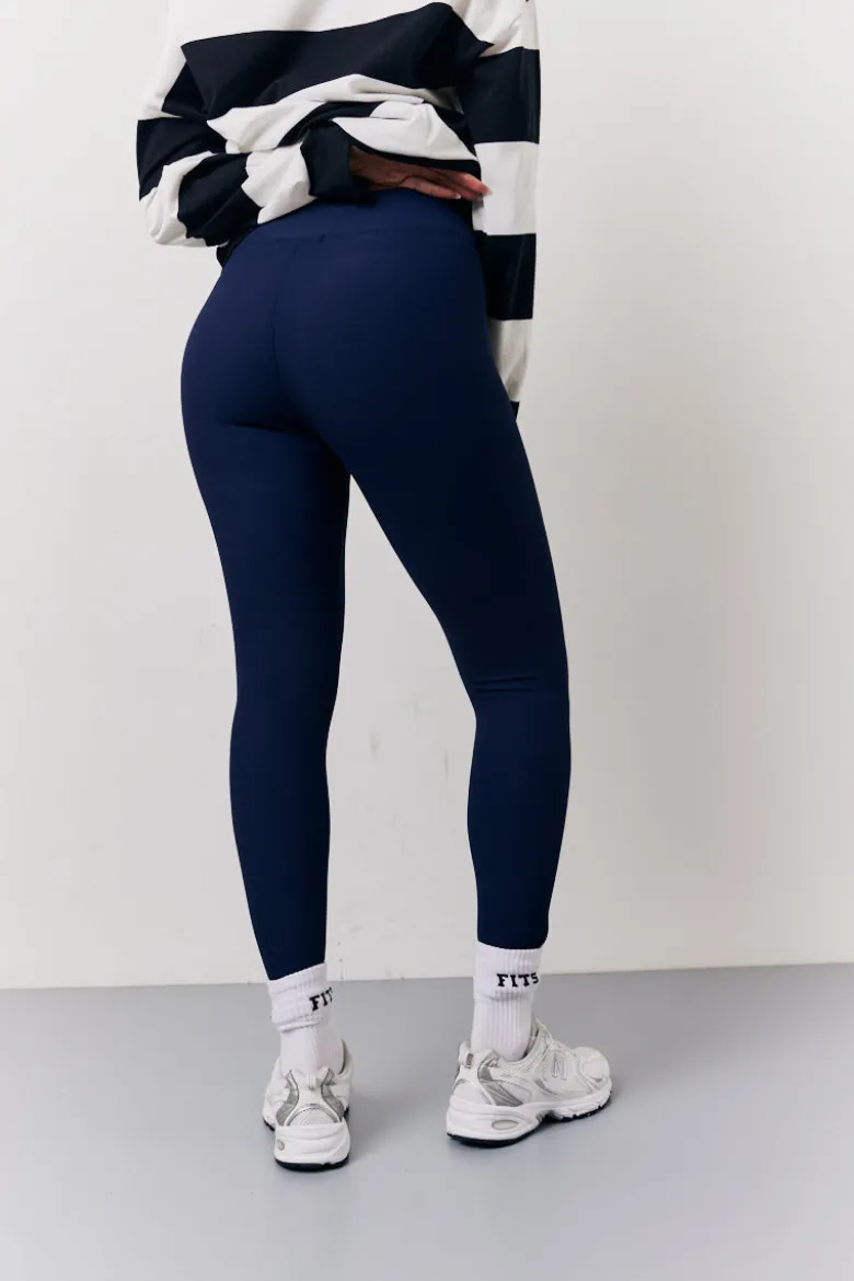 Navy High Waisted Sculpt and Control Leggings