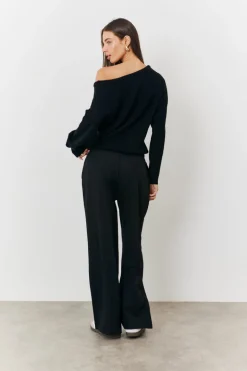 Off Shoulder Knit Jumper