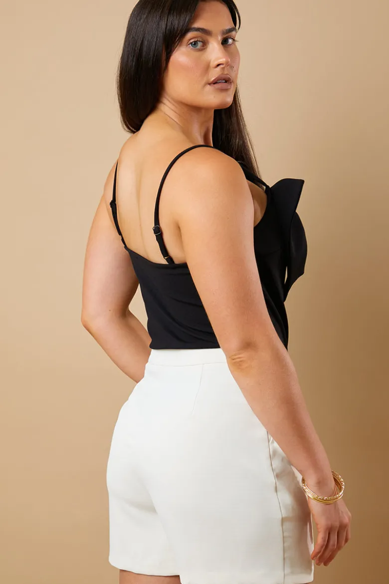 Oversized Bow Cami Top