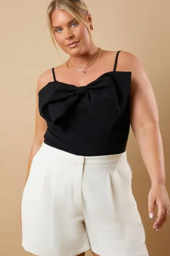 Oversized Bow Cami Top