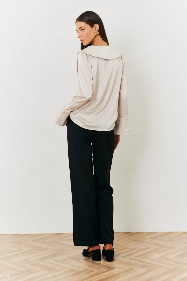 Oversized Collar Blouse