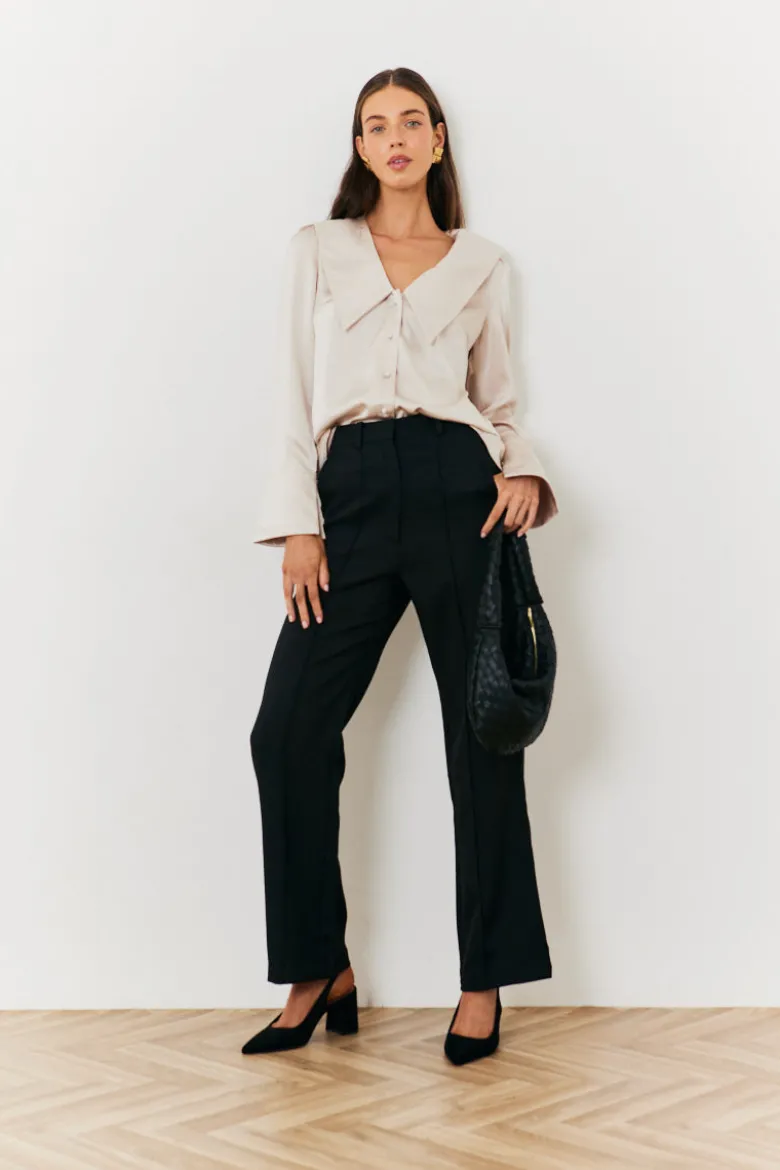 Oversized Collar Blouse