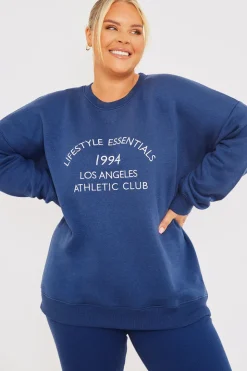 Oversized Embroidered Sweatshirt