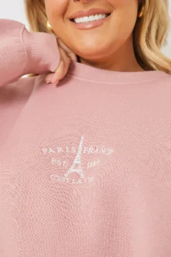 Paris Embroidered Sweater