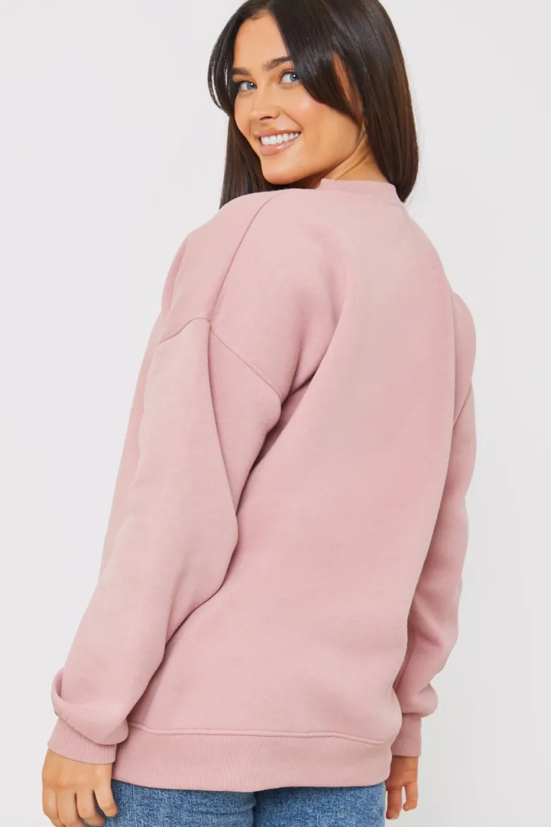 Paris Embroidered Sweater