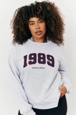 1989 Printed Graphic Sweatshirt