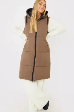 Recycled Longline Reversible Gilet