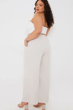 Relaxed Wide Leg Trouser