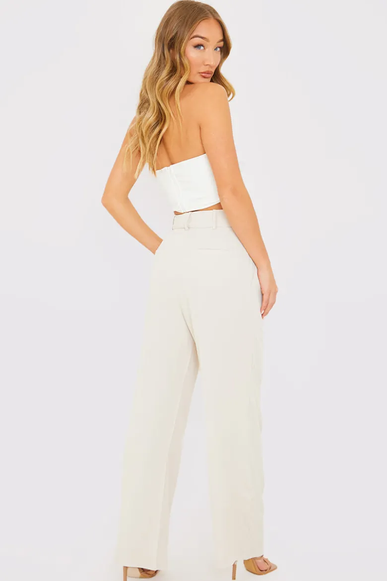 Relaxed Wide Leg Trouser