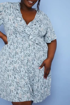 Responsible Viscose Paisley Wrap Dress