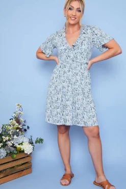 Responsible Viscose Paisley Wrap Dress