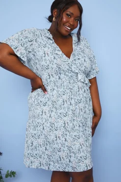 Responsible Viscose Paisley Wrap Dress