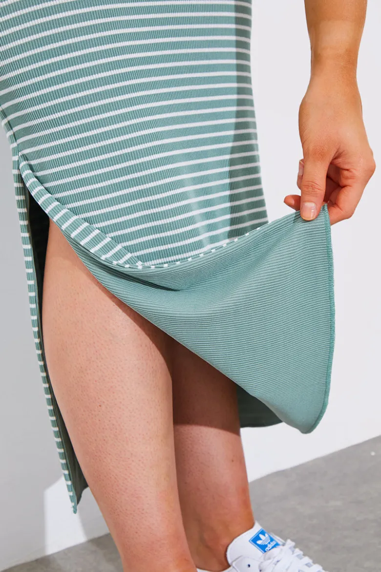 Reversible Stripe Co-Ord Midi Skirt