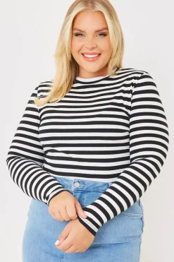 Ribbed Long Sleeve Top