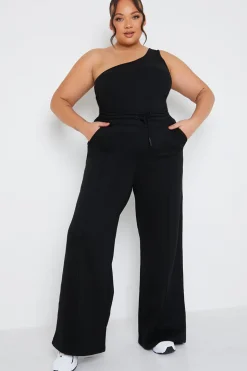 Ribbed One Shoulder Vest